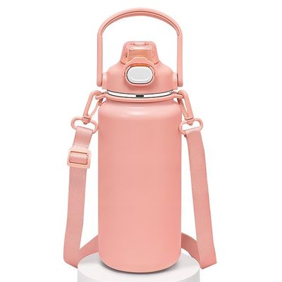 Coupe droite 2022 en acier inoxydable enfants isolés bouteille d'eau scolaire dessin animé enfants mignons 12 oz portable double paroi aspirateur thermoses coupe