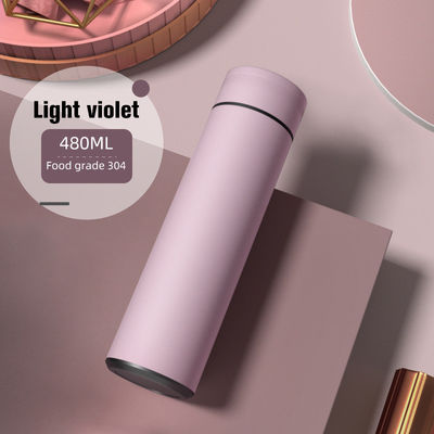 Couleur personnalisée Smart Flask Bouteille d'eau tasse à café avec couvercle d'affichage de température