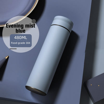 Couleur personnalisée Smart Flask Bouteille d'eau tasse à café avec couvercle d'affichage de température