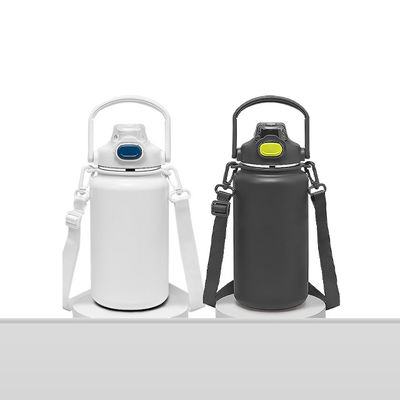 Bouteille d'eau en acier inoxydable à double paroi de 1300 ml isolée sous vide pour une tasse de voyage pour enfant