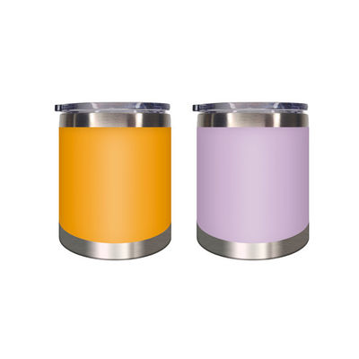 Tombouille de voyage en acier inoxydable avec poignée en poudre durable tasse de café sous vide