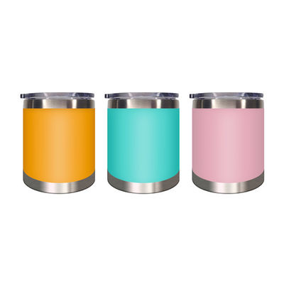 Tombouille de voyage en acier inoxydable avec poignée en poudre durable tasse de café sous vide