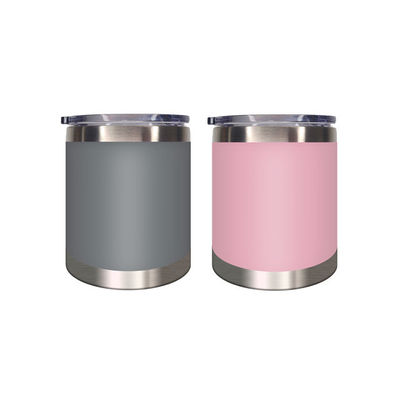 Coupe à vin à double paroi isolée en acier inoxydable 12 oz