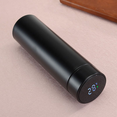 Bouteille thermo-vacuum de 500 ml de style classique non inversé avec affichage de température LED