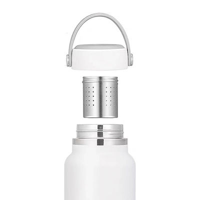 750 ml bouteille d'eau isolée en acier inoxydable à double paroi pour boissons