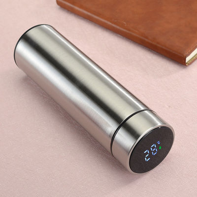 Bouteille thermo-vacuum de 500 ml de style classique non inversé avec affichage de température LED