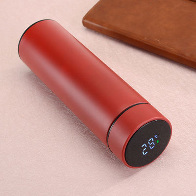 Bouteille thermo-vacuum de 500 ml de style classique non inversé avec affichage de température LED