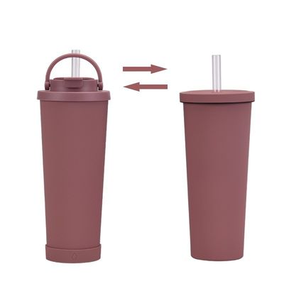 Coupe de thé et de café réutilisable en acier inoxydable