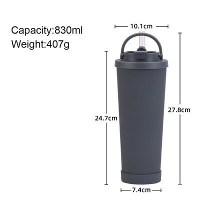 Coupe de thé et de café réutilisable en acier inoxydable