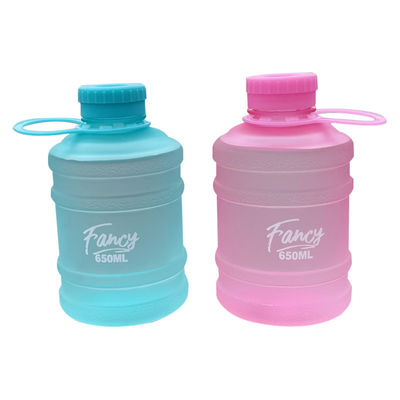 650 ml bouteille d'eau en plastique en mini-bouteille pour bouteilles de sport écologiques