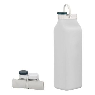 Bouteille d'eau en silicone pliable de 400 ml/600 ml, incontournable pour les voyages et les activités de plein air