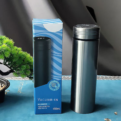 Affichage de température intelligent en acier inoxydable Bouteille thermique de sublimation au logo personnalisé