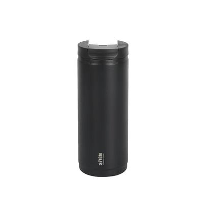 Blanc 400 ml Logo personnalisé à double paroi en acier inoxydable Bouteille d'eau de café Bouteilles sous vide Thermos