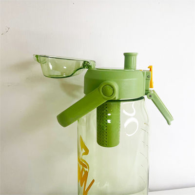 182g et 204,1g de BPA sans Sport Soft Touch Bouteille d'eau Tritan sans haut de paille