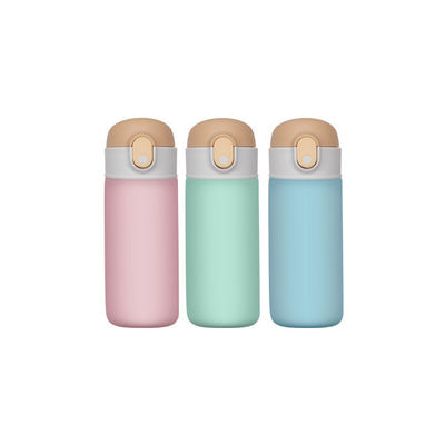 Bouteille d'eau isolée pour enfants de 16 oz avec paille