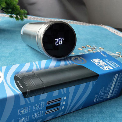 Bouteille à vide à commande tactile intelligente pour bouteille d'eau de sublimation en acier inoxydable