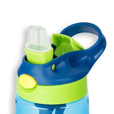 Boisson en plastique 50g Bouteille d'eau pour enfants avec eau de paille Bouteille de Tritan imperméable pour enfants