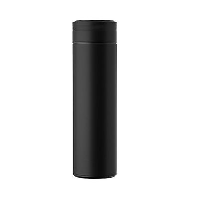 Thermos à sublimation intelligente en acier inoxydable à coupe droite avec affichage de température