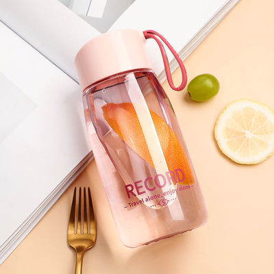 Performance d'isolation thermique Cute Portable 380 ml Transparent Coupe d'eau pour l' extérieur