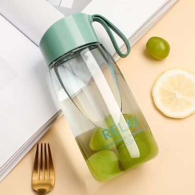 Performance d'isolation thermique Cute Portable 380 ml Transparent Coupe d'eau pour l' extérieur
