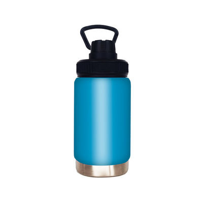 12 oz de flacon rose à double paroi réutilisable avec performance d'isolation thermique et poignée