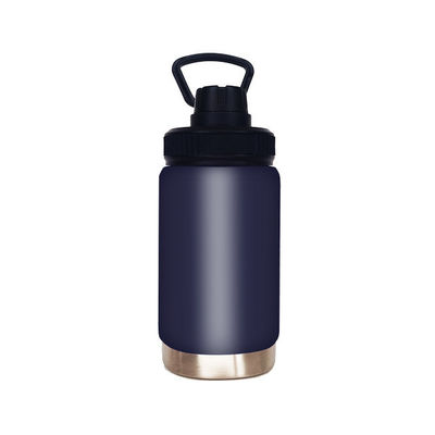 Boulette personnalisée poignée extérieure bouteille de sport tasse de vide 304 bouteille d'eau en acier inoxydable
