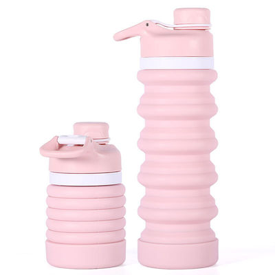 Bouteille de sport pliable de conception moderne avec poignée de main Option préférée des supermarchés