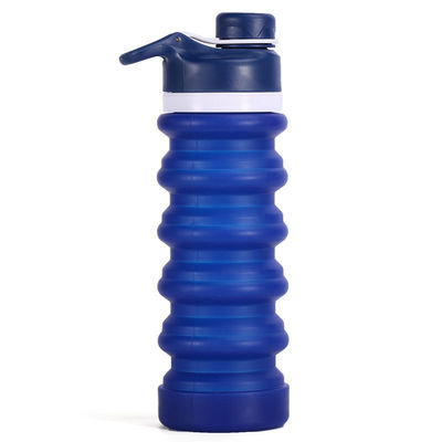 Bouteille de sport pliable de conception moderne avec poignée de main Option préférée des supermarchés