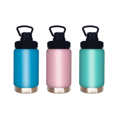 304 en acier inoxydable Portable Conception personnalisée simple poignée extérieure bouteille de sport sous vide