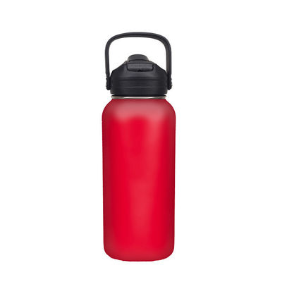 32OZ/40OZ/50OZ Bleu Logo personnalisé classique poignée Portable Sports Vacuum Bouteille en acier inoxydable
