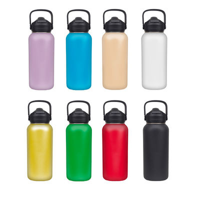 Cadeau Portable Sport en plein air à double couche Vacuum 304 Bouteille d'eau en acier inoxydable