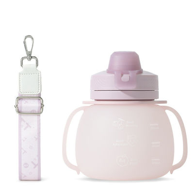 Bouteille d'eau potable en silicone pliable et sans BPA pour les sports et les voyages