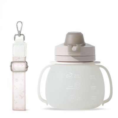 Bouteille d'eau potable en silicone pliable et sans BPA pour les sports et les voyages