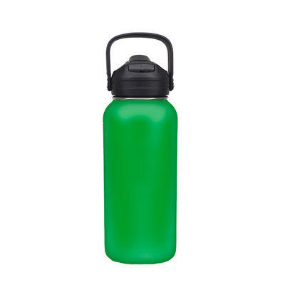 Coupe à bouteille de sport en acier inoxydable 304 à boulette à poignée portable avec personnalisation du logo