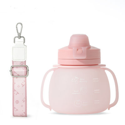 Bouteille d'eau potable en silicone pliable et sans BPA pour les sports et les voyages