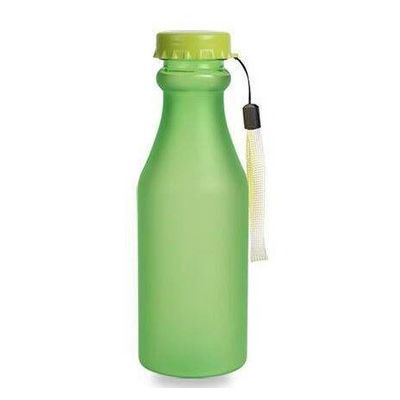 PC Plastique 550ml Portable Bouteille d'eau gelée scellée pour le voyage Yoga Courir Camping
