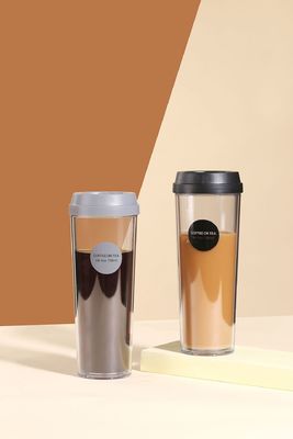 Accessoires avec couvercle Design moderne 320ml/420ml/520ml/700ml Bouteille en plastique pour extérieur