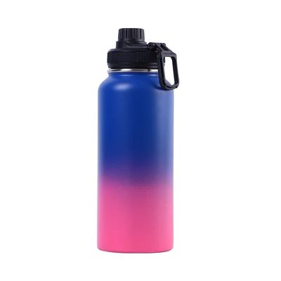 Bouteille d'eau en acier inoxydable à vide double couche haute capacité de 25 oz pour l' extérieur