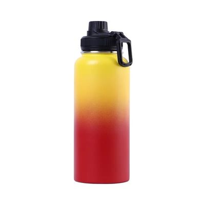 Bouteille d'eau en acier inoxydable à vide double couche haute capacité de 25 oz pour l' extérieur