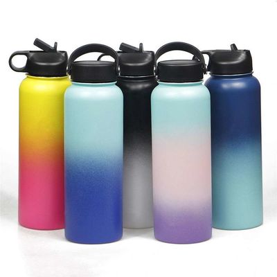 Bouteille d'eau en acier inoxydable à vide double couche haute capacité de 25 oz pour l' extérieur