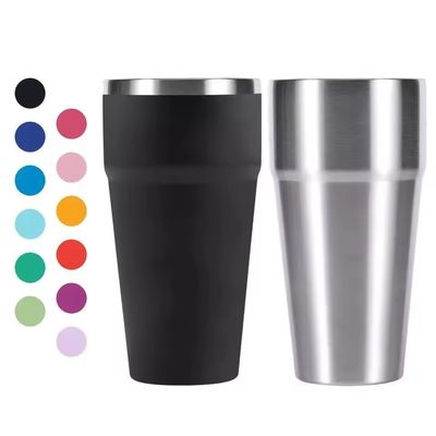 Logo personnalisé Style acceptable Coupe en acier inoxydable 16 oz pour durable