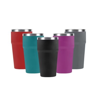Logo personnalisé Style acceptable Coupe en acier inoxydable 16 oz pour durable