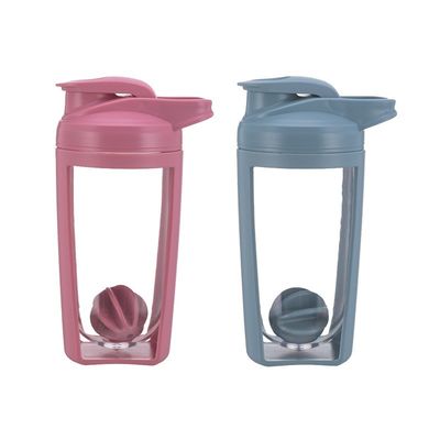 Équipé de BPA gratuit Créatif Logo personnalisé 650ml Bouteille de shaker pour les sports Bouteille d'eau