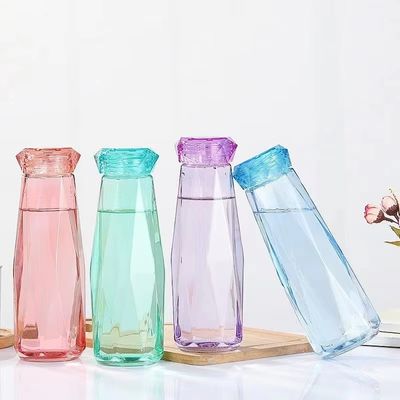 Bouteille d'eau en verre de 21,5*7,5 cm idéal pour le camping de bureau et le mode de vie actif