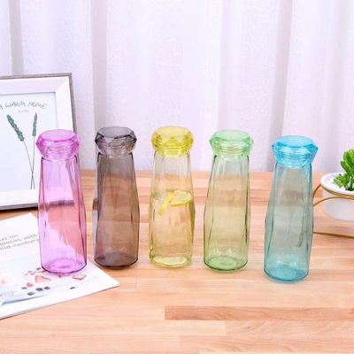 Bouteille d'eau en verre de 21,5*7,5 cm idéal pour le camping de bureau et le mode de vie actif