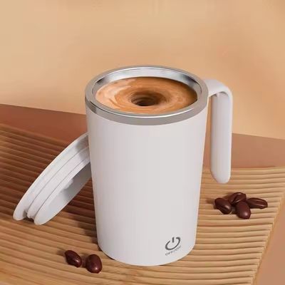 Logo personnalisé Acceptable tasse de mélange électrique pour tasse de café de remuer en acier inoxydable