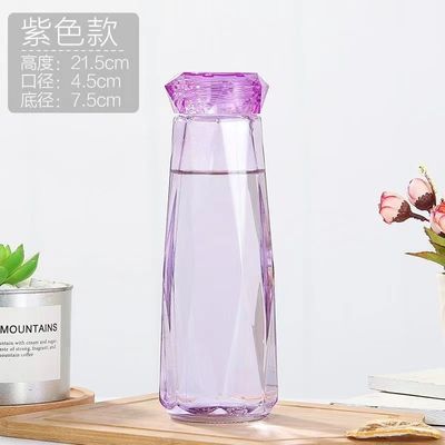 Type d'équipement de boisson MUGS Design moderne Colorant à la mode Bouteille de verre portable