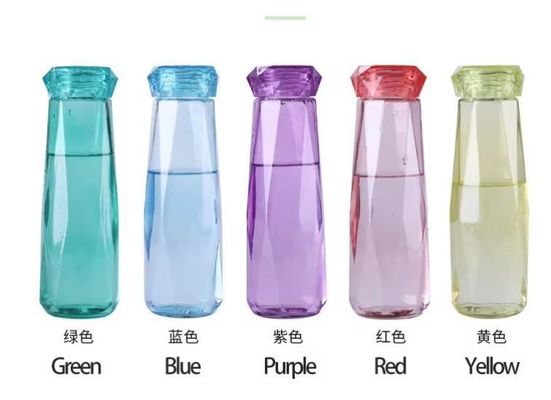 Style Portable Bureau Camping Sport Bouteille d'eau en verre avec canette de bière en verre 21,5 * 7,5 cm