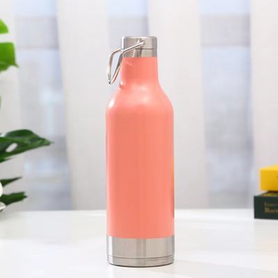 500 ml de bouteille d'eau de sport en acier inoxydable à double paroi isolation thermique pour tous les âges
