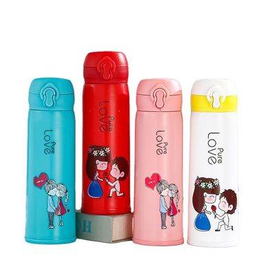 Coupe droite créative d'eau rebondissante dessin animé de verre scellé étanche Activité Coupe cadeau